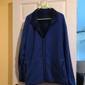 Reversable Blue Lightweight Shirt Jacket